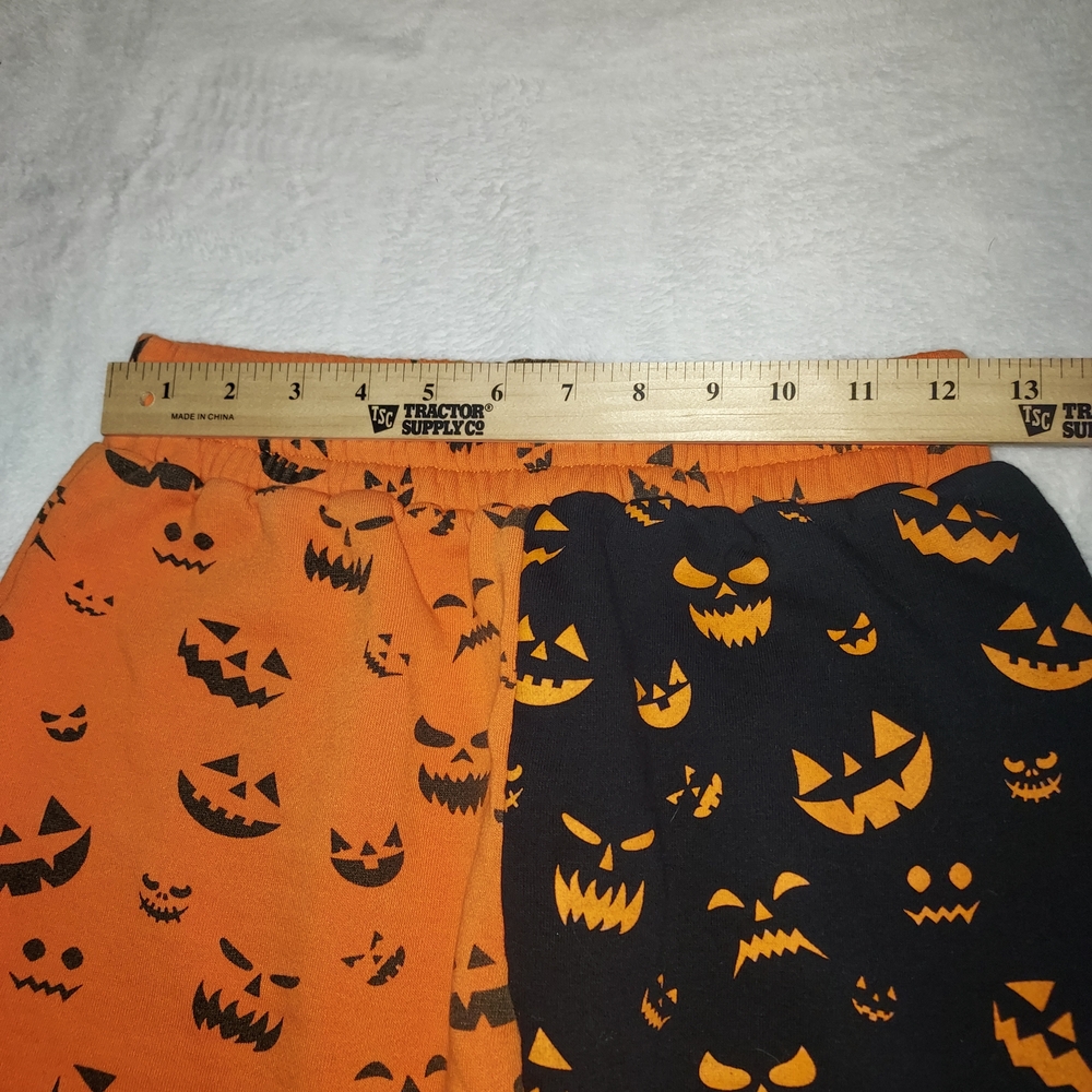 Forever 21 Orange and Black Halloween Pajama Pants - Picture 5 of 6